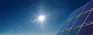 Solar Energy Panel & Sun