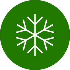 Green Snowflake